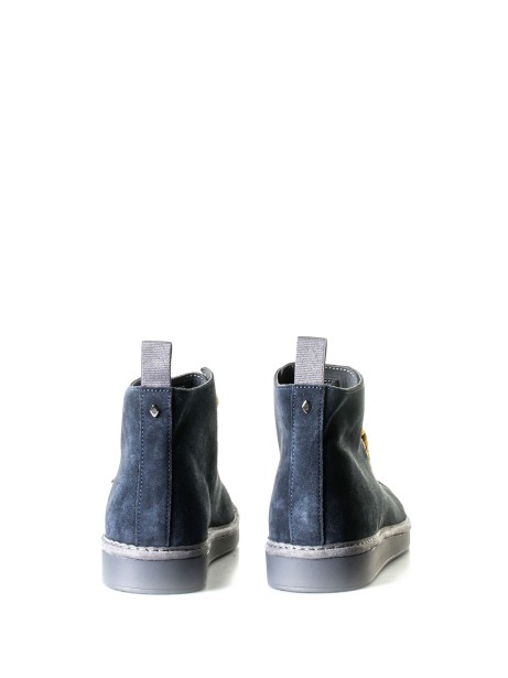 Suede P01 Ankle-boots