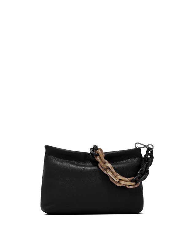 Pochette Brenda media con tracolla in resina