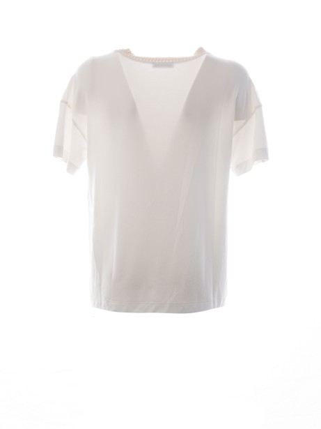 T-shirt girocollo in cotone 2