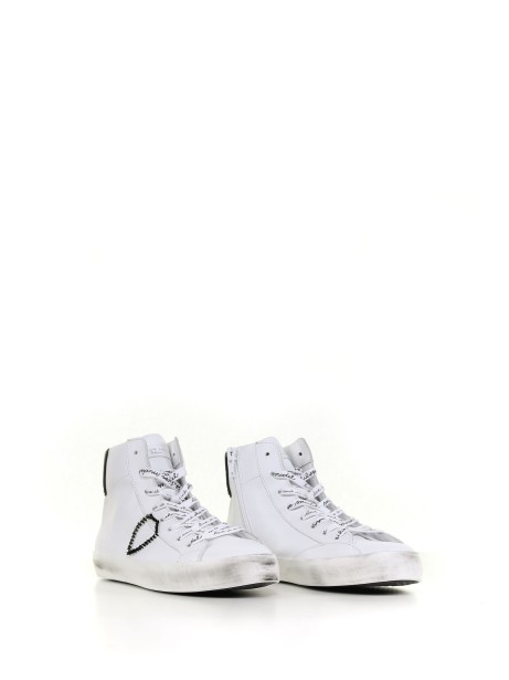 Sneaker alta in pelle 2