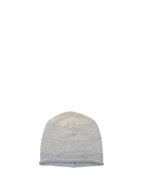 Cappello Beanie a due colori con lurex effetto sfumato