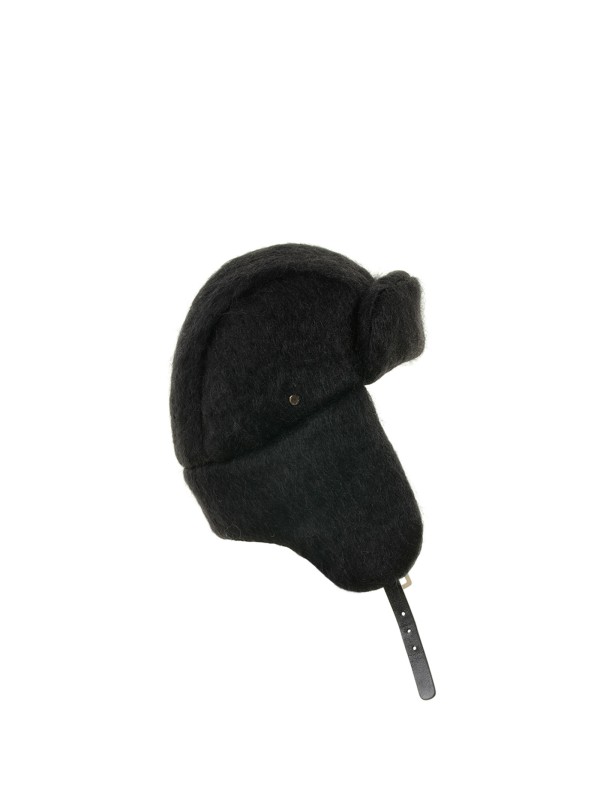 Cappello aviatore in mohair