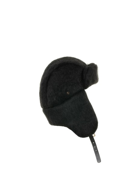 Mohair aviator hat