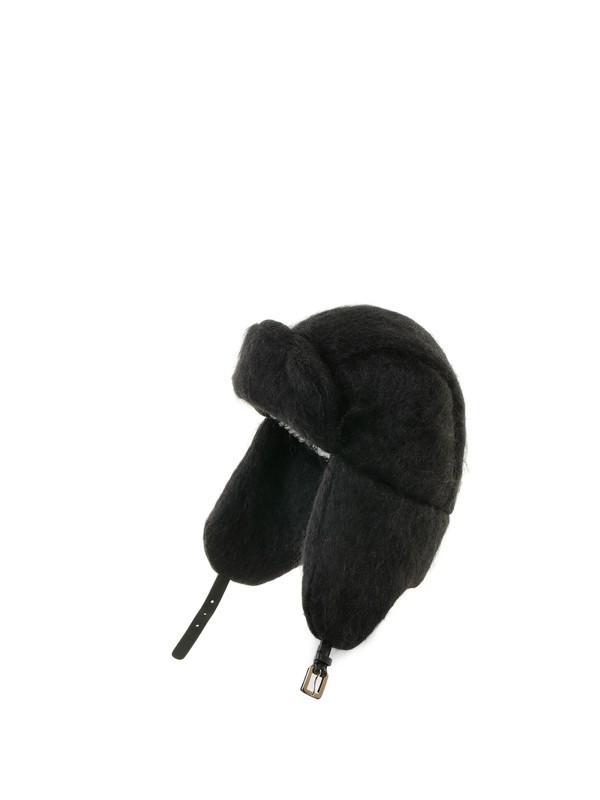 Cappello aviatore in mohair