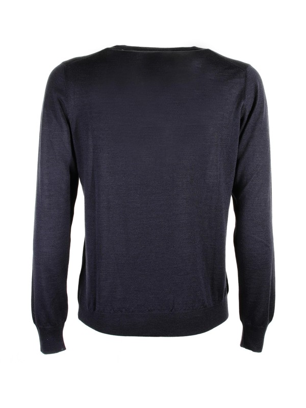 Maglia in lana girocollo