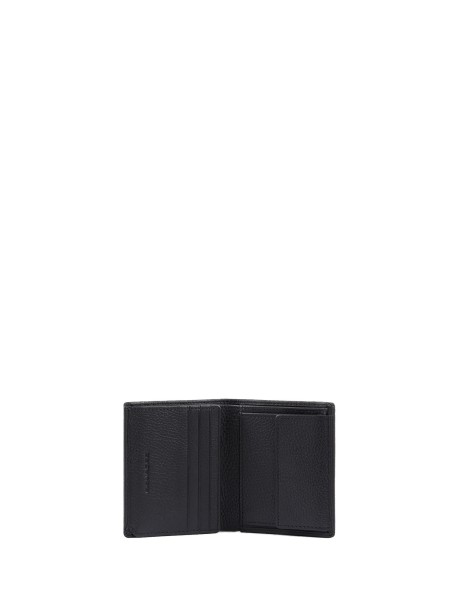Vertical men's wallet with coin purse