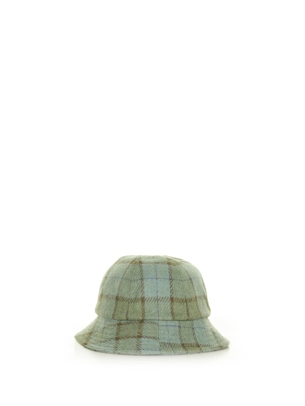 Checked fisherman style Franz hat