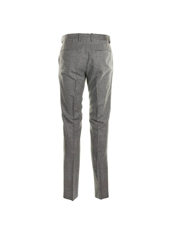 Pantalone regular fit grigio