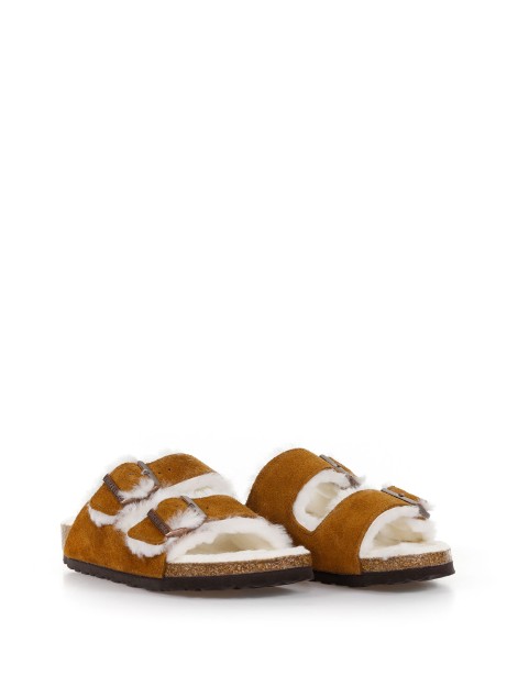 Arizona double buckle sandals