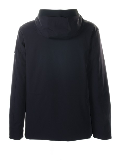 Smooth bomber jacket in padded nylon