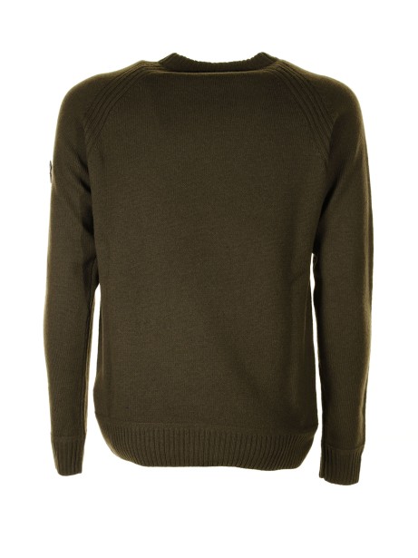 Maglia girocollo verde