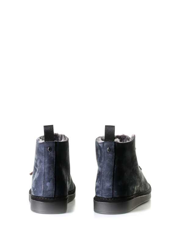 P01 Suede Ankle Boots