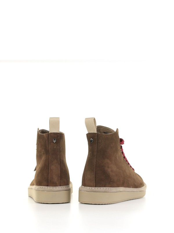 P01 suede ankle boot