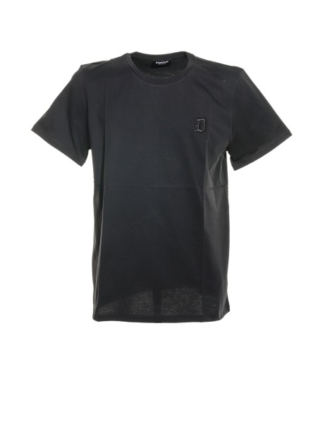 Black jersey T-shirt