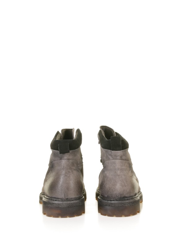 Pedula in suede and rubber sole