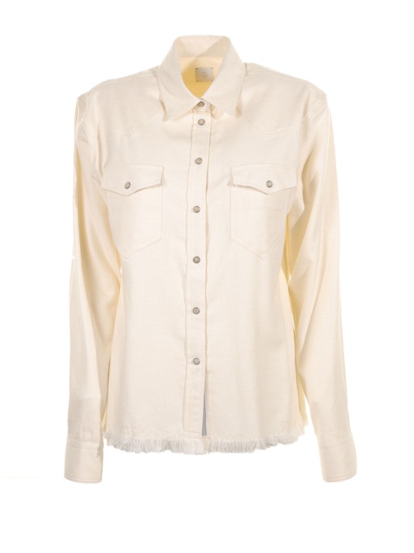 Cotton flannel shirt