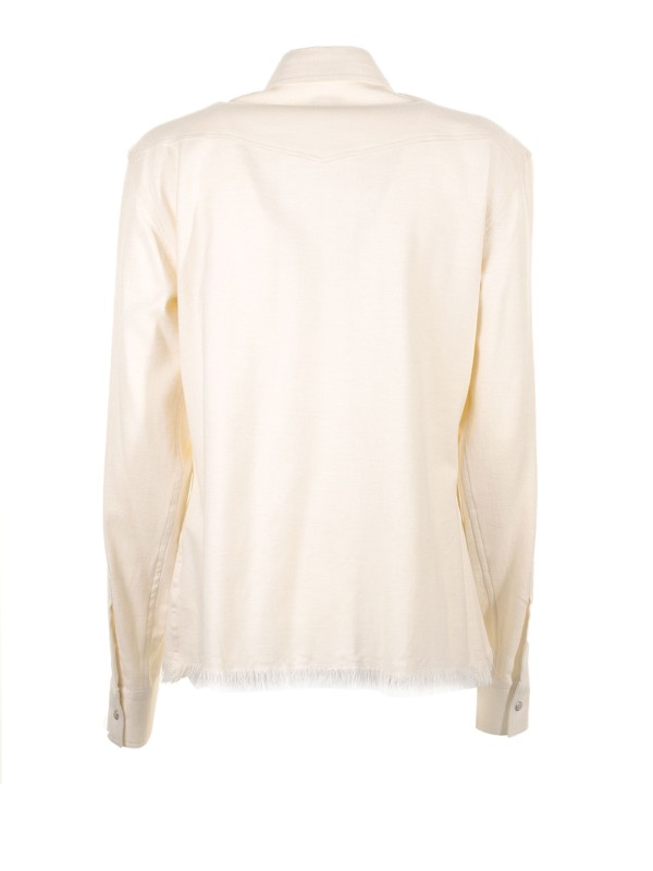 Camicia in flanella di cotone