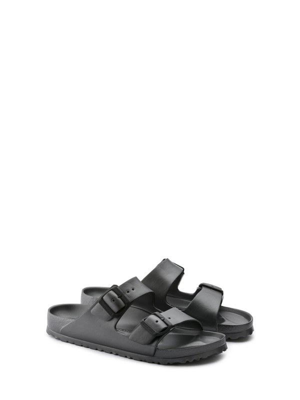 Arizona Eva slipper in anthracite rubber