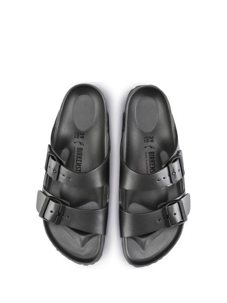 Arizona Eva slipper in anthracite rubber
