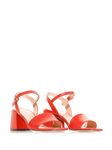 Nappa sandal with strap 2