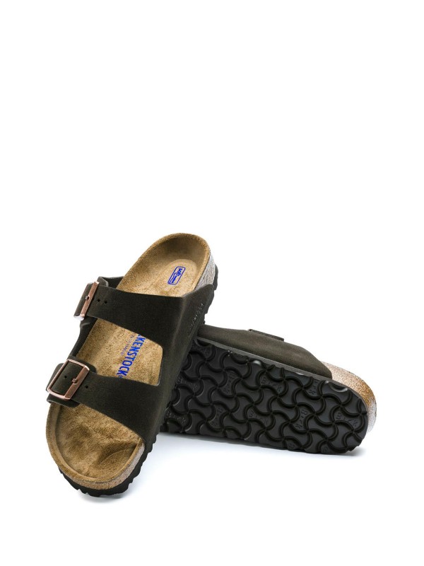 Ciabatta Arizona mocha in suede