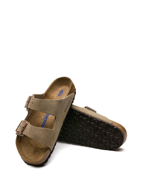 Ciabatta Arizona tortora in suede